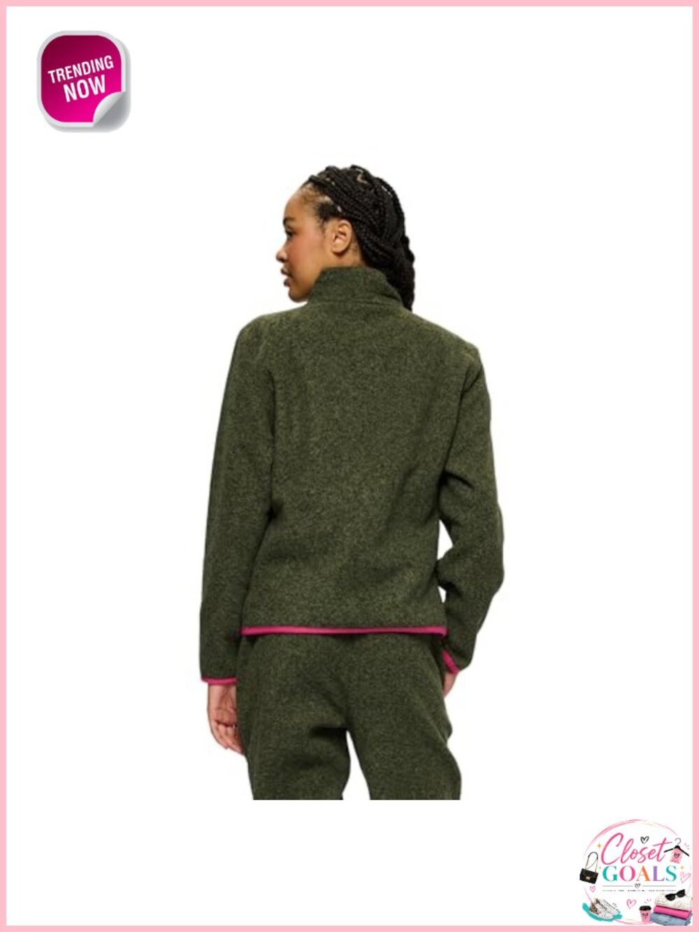 Merrell Women's W-Jungle Fleece Full-Zip Mock Neck Jacket - Picture 3 of 6